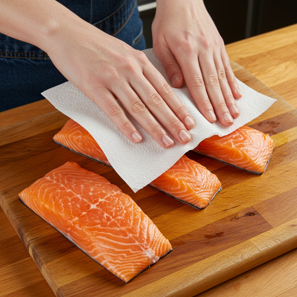 how-to-pat-salmon-belly-dry-cooking-technique