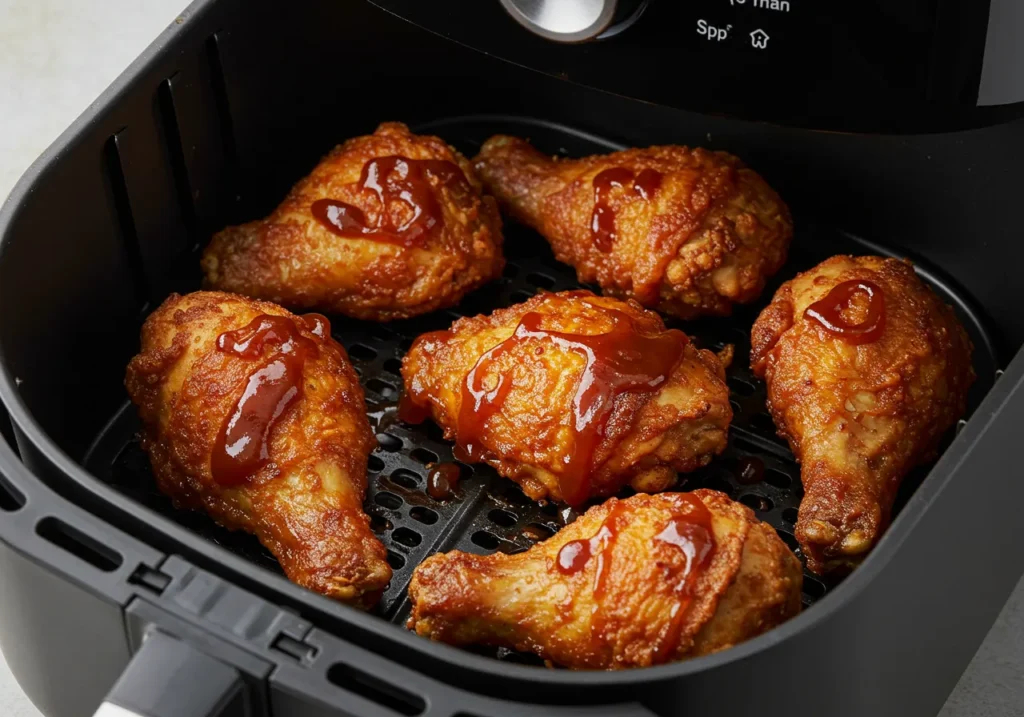 Air Fryer Hawaiian BBQ Chicken - Crispy and Fast