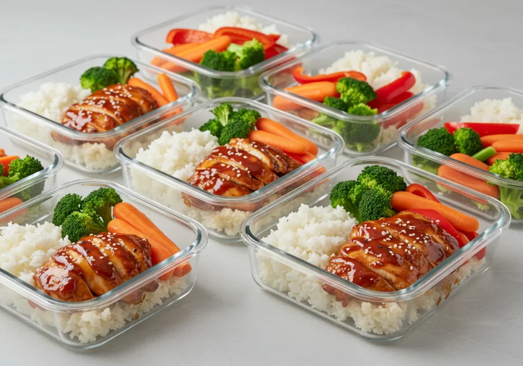 Hawaiian BBQ Chicken Meal Prep - Weekly Planning Made Easy
