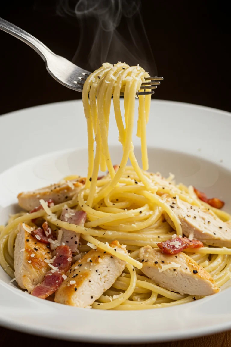 chicken carbonara recipe