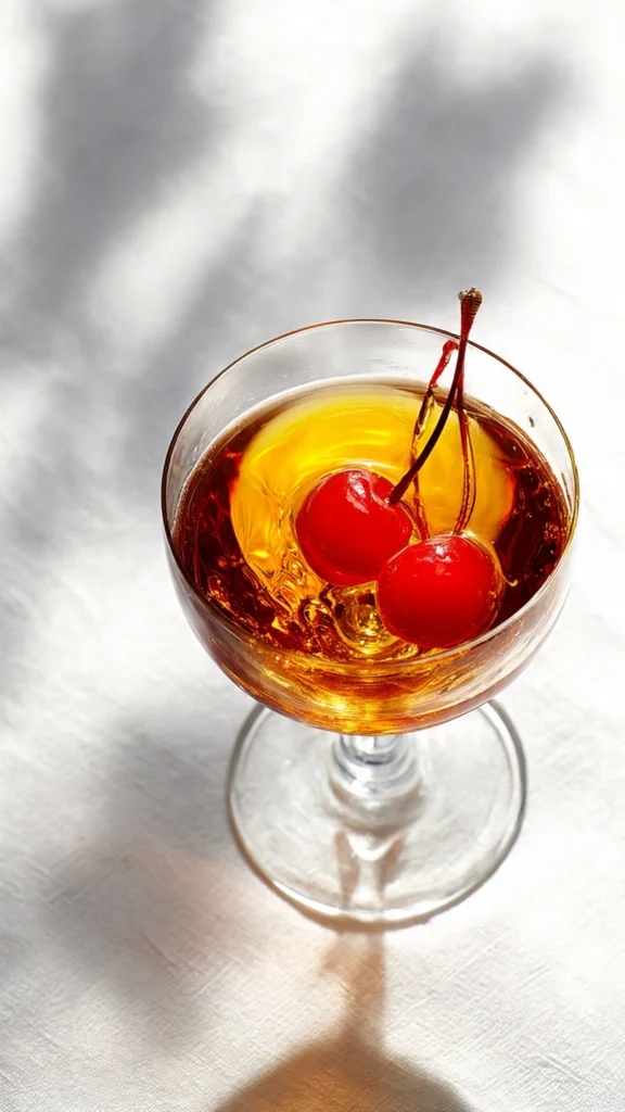 The Classic Manhattan Cocktail: Timeless Elegance in a Glass