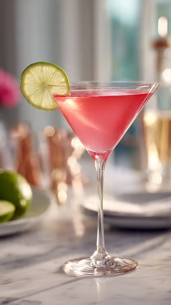 The Classic Cosmopolitan Cocktail: Your Guide to the Iconic Pink Martini